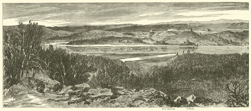 Fort Sanders, College, noviembre de 1863 de American School