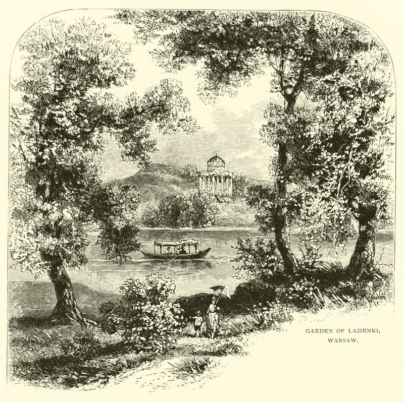 Jardín de Lazienki, Varsovia de American School