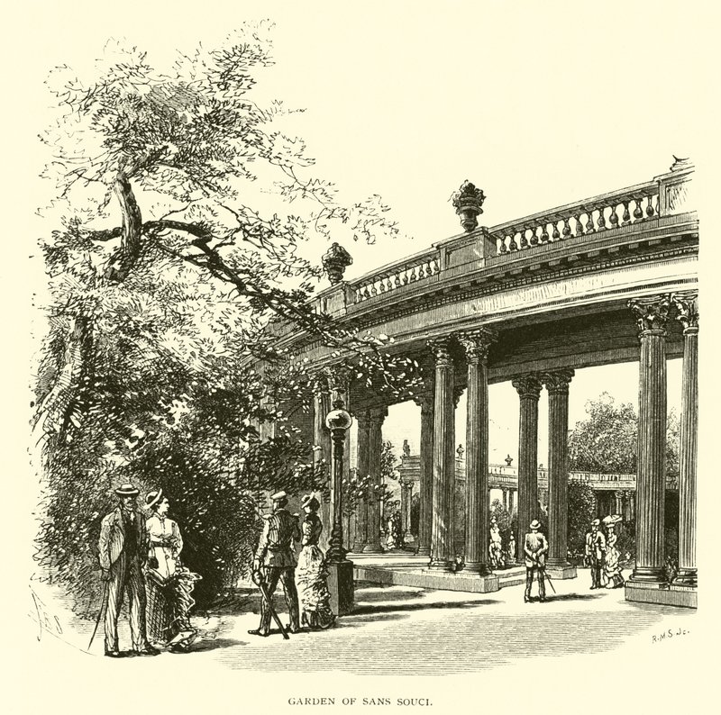 Jardín de Sans Souci de American School