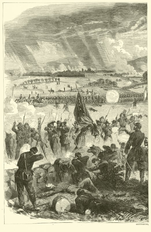 Gettysburg, 3 de julio de 1863, julio de 1863 de American School
