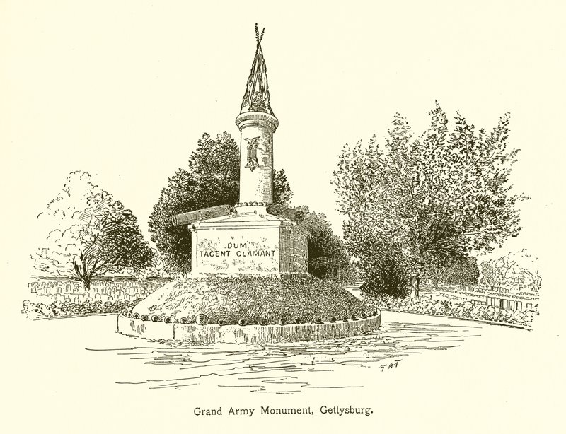 Monumento del Gran Ejército, Gettysburg de American School