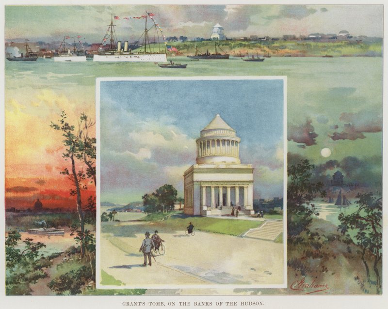 Tumba de Grant, en las orillas del Hudson de American School