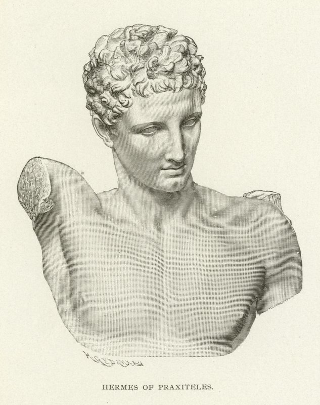 Hermes de Praxíteles de American School