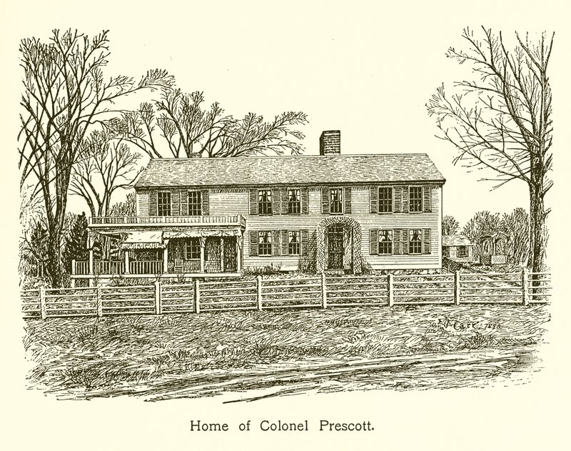 Casa del Coronel Prescott, Bunker Hill de American School