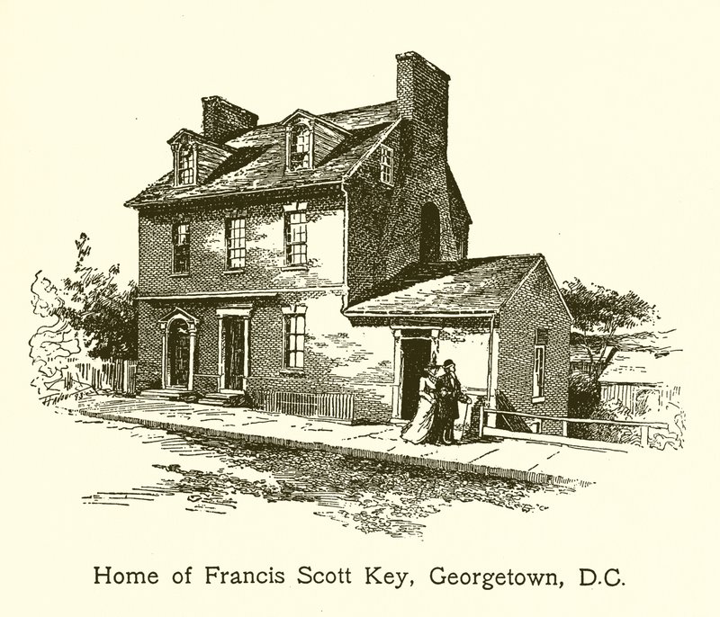 Hogar de Francis Scott Key, Georgetown, D.C de American School