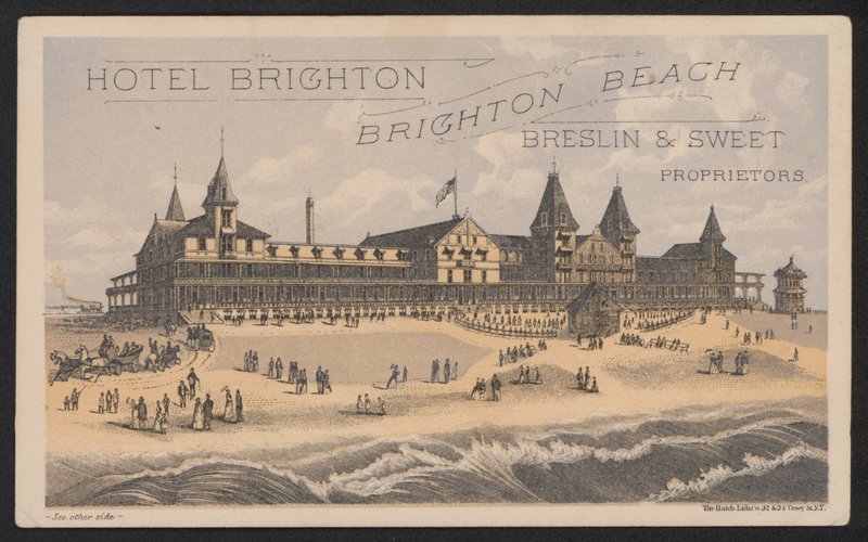 Tarjeta comercial de hotel de American School