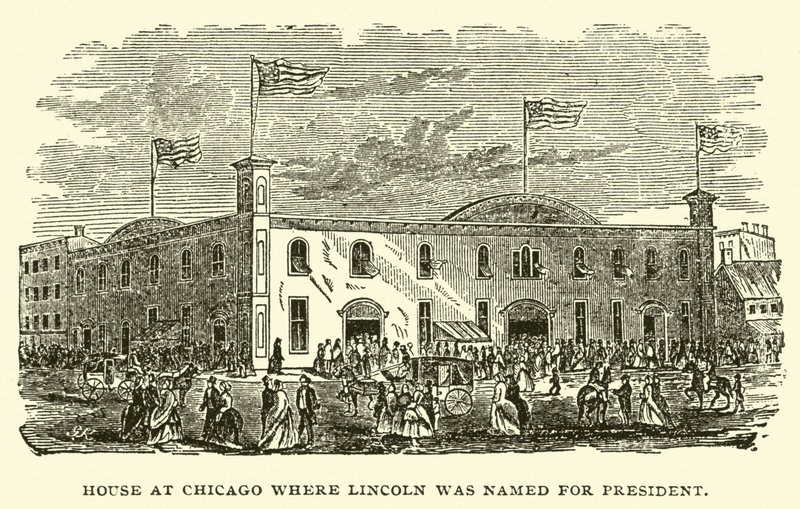Casa en Chicago donde Lincoln fue nombrado Presidente de American School