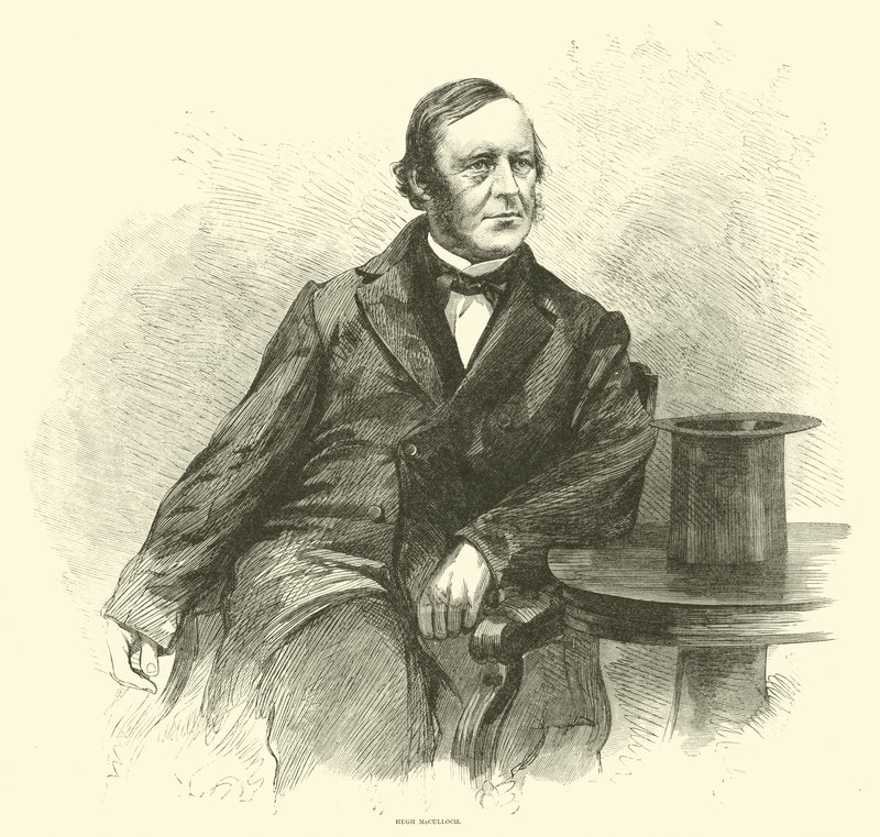 Hugh McCulloch, abril 1865 de American School
