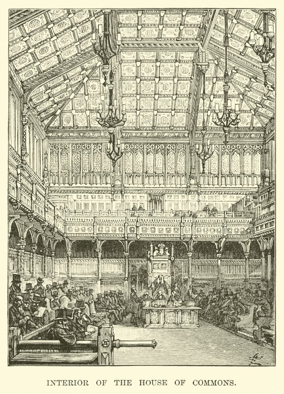 Interior de la Cámara de los Comunes de American School
