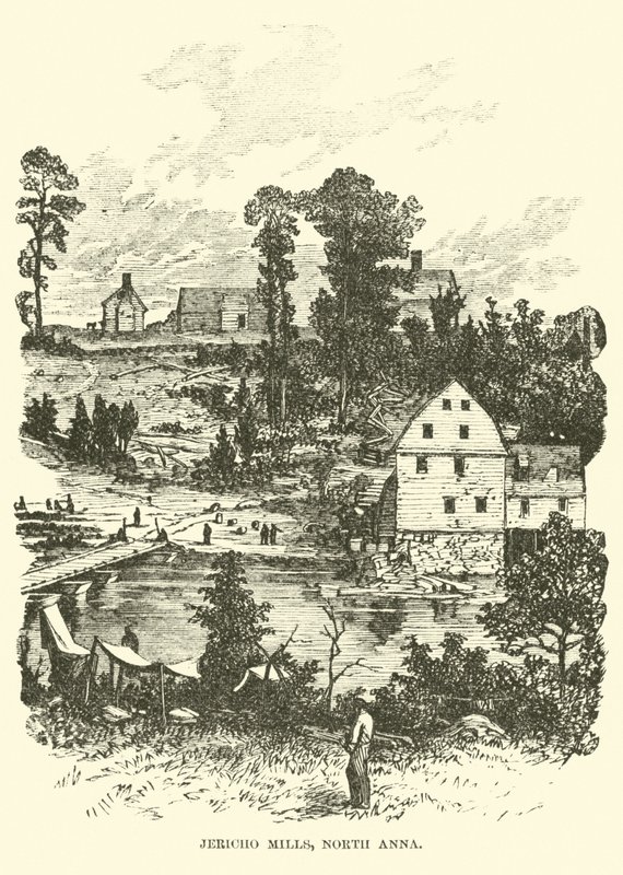 Jericho Mills, North Anna, mayo de 1864 de American School