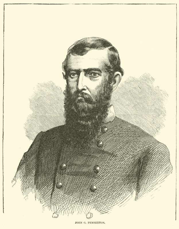 John C Pemberton, mayo 1863 de American School