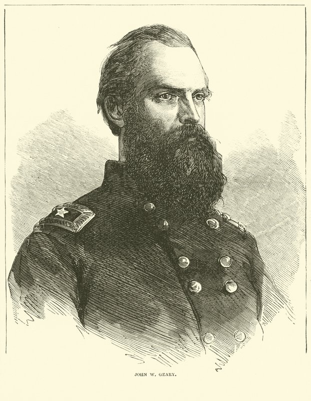 John W Geary, octubre de 1863 de American School