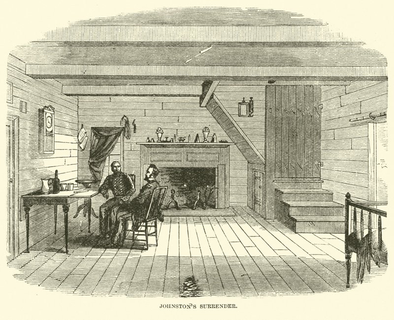 Rendición de Johnston, abril 1865 de American School