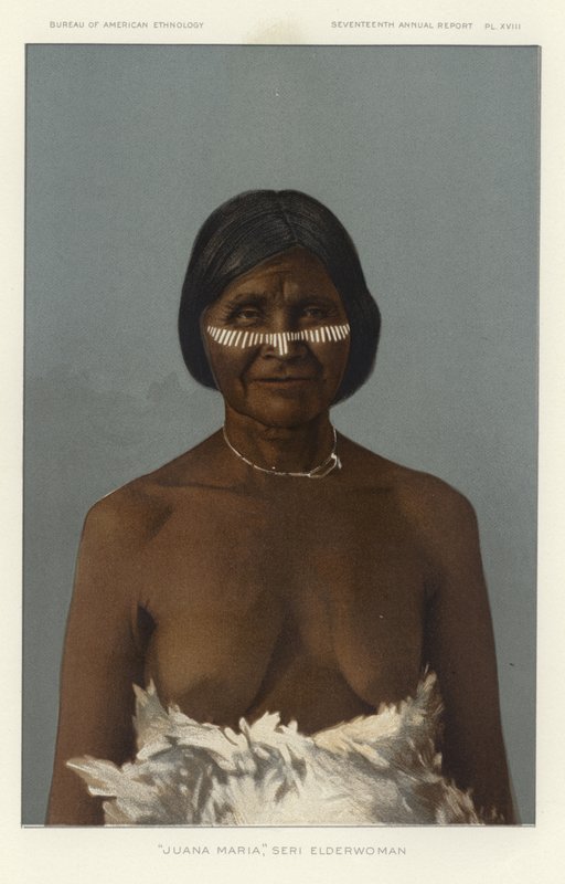 Juana María, anciana Seri de American School