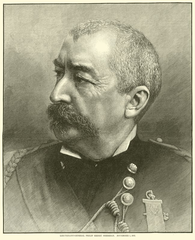Teniente general Philip Henry Sheridan, 1 de noviembre de 1883, mayo de 1864 de American School