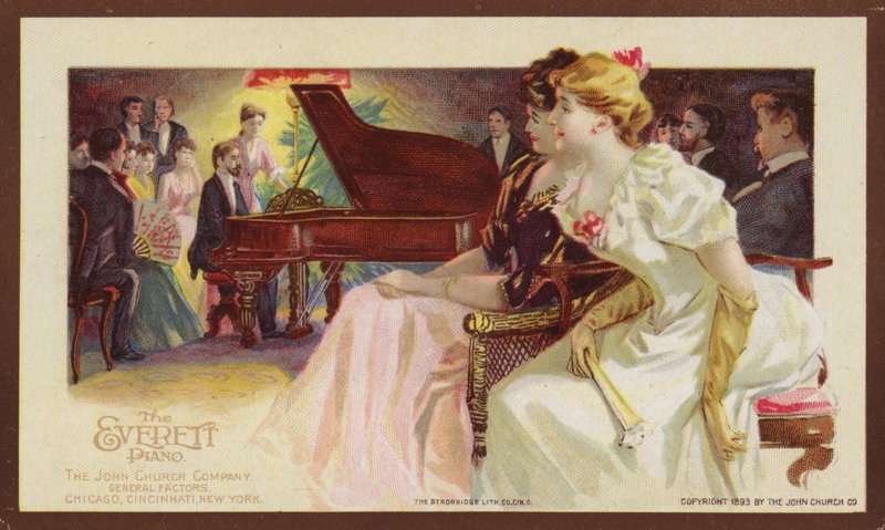 Escuchando un recital de piano de American School