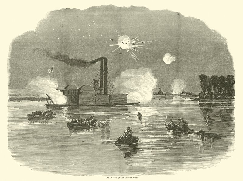 Pérdida de la Reina del Oeste, febrero 1863 de American School