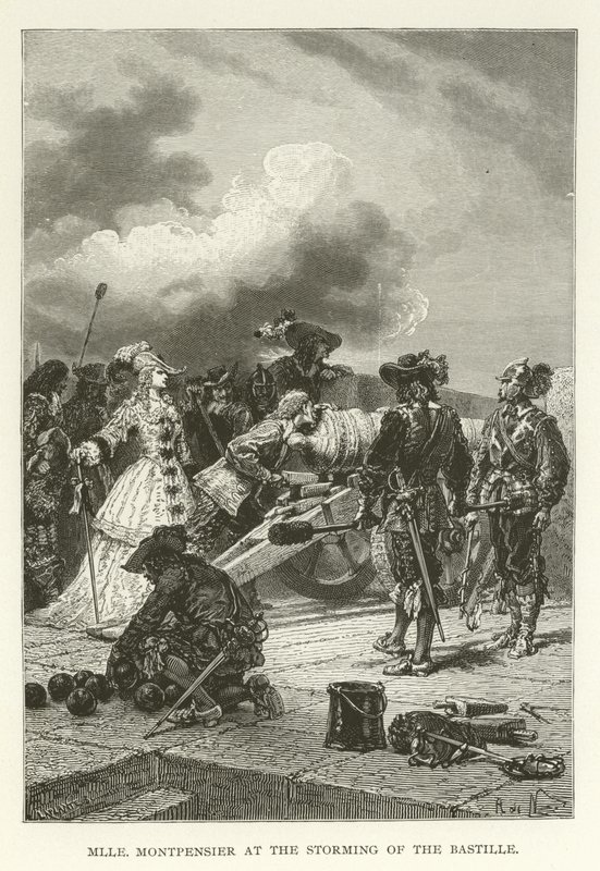 Mademoiselle Montpensier en el Asalto a la Bastilla de American School