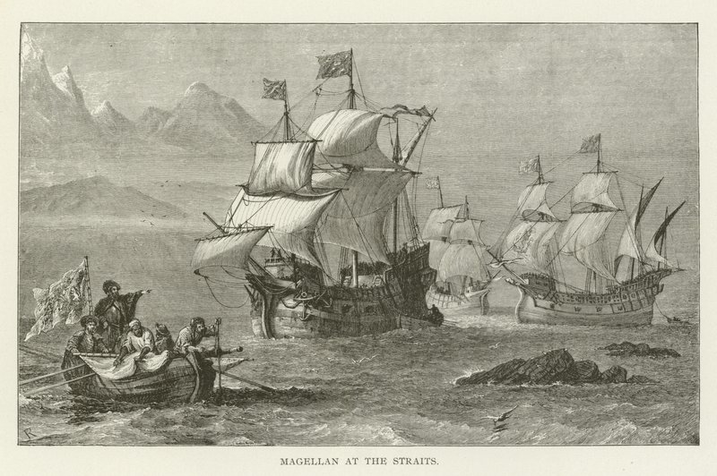 Magallanes en el estrecho de American School