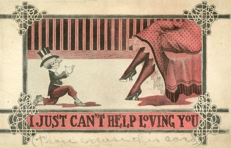 Hombre a los pies de una mujer: ¡No puedo evitar amarte! de American School