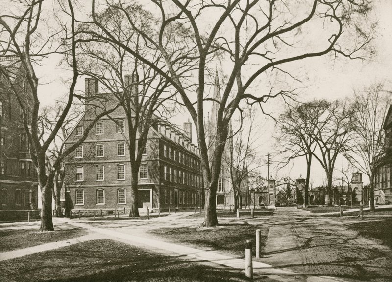Massachusetts Hall, Universidad de Harvard, Cambridge de American School