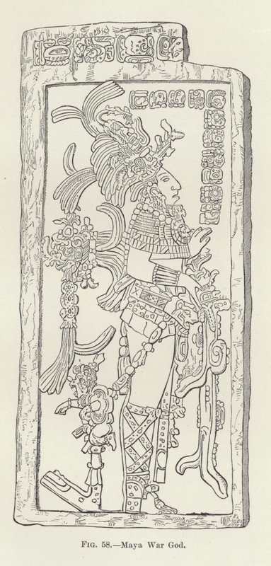 Dios de la guerra maya de American School