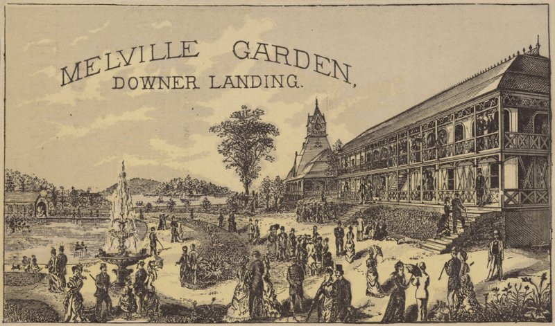 Jardín Melville, Downer Landing de American School