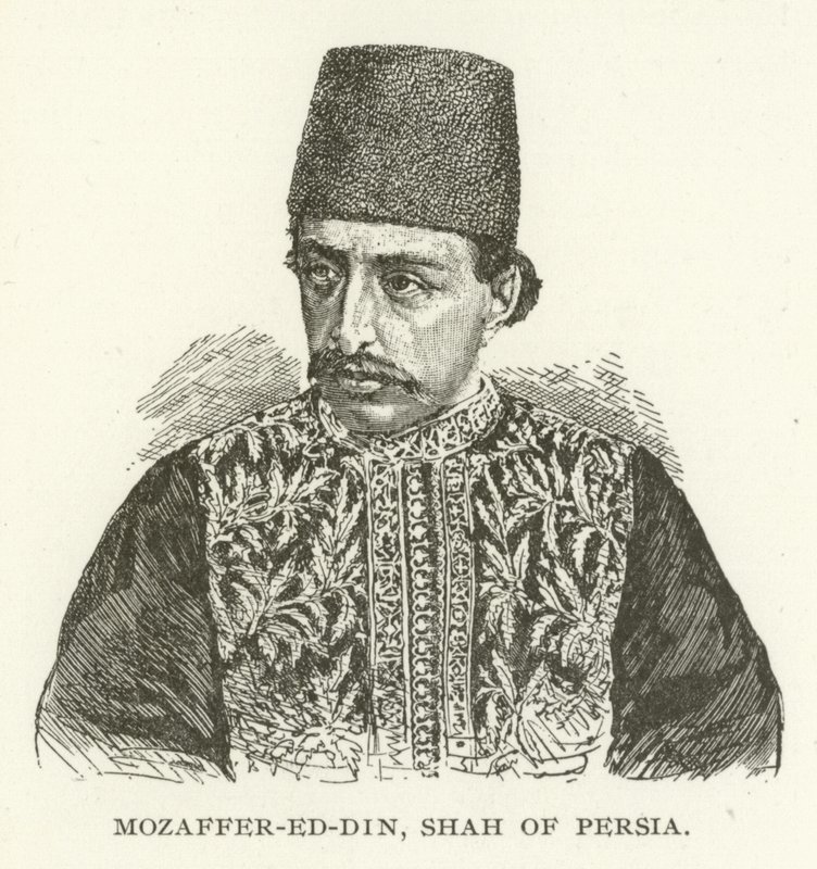 Mozaffer-ed-Din, Shah de Persia de American School