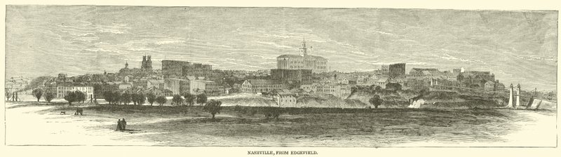 Nashville, desde Edgefield, diciembre 1864 de American School