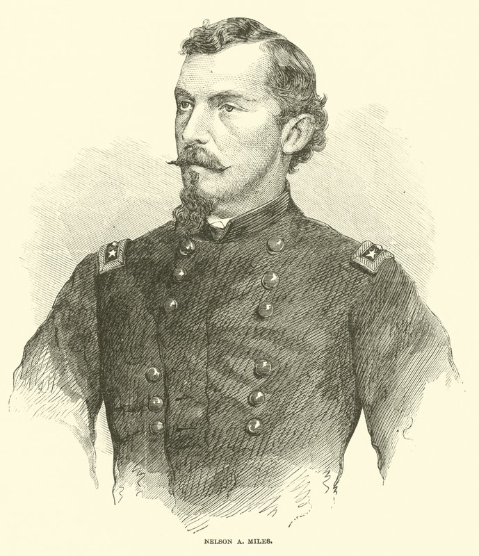 Nelson A Miles, abril 1865 de American School