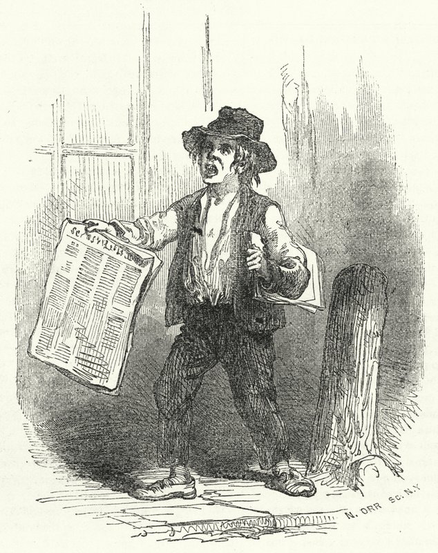 Vendedor de Periódicos de American School