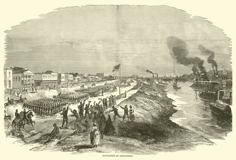 Ocupación de Alexandria, mayo 1863 de American School