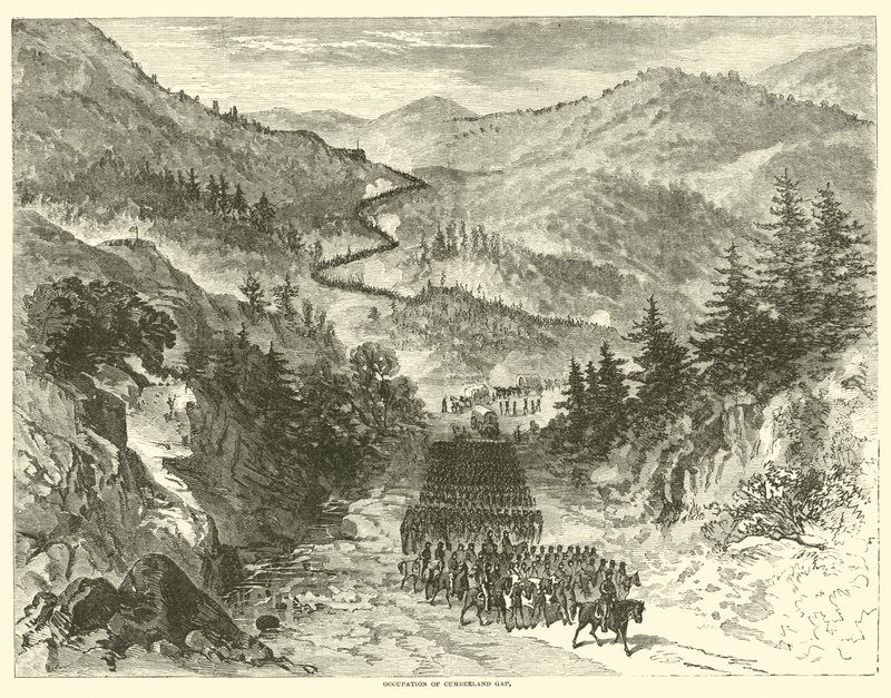 Ocupación de Cumberland Gap, septiembre de 1863 de American School