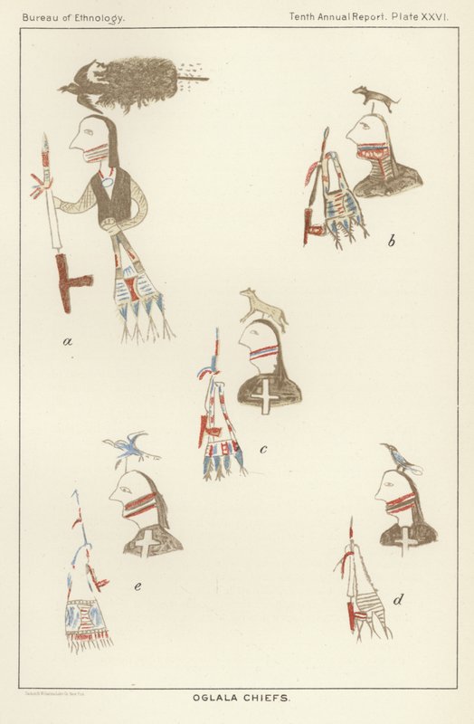Jefes Oglala de American School