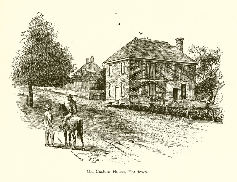 Antigua Casa de Aduanas, Yorktown de American School