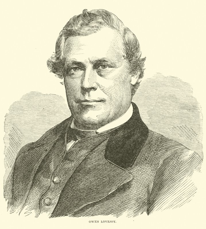 Owen Lovejoy, febrero 1863 de American School