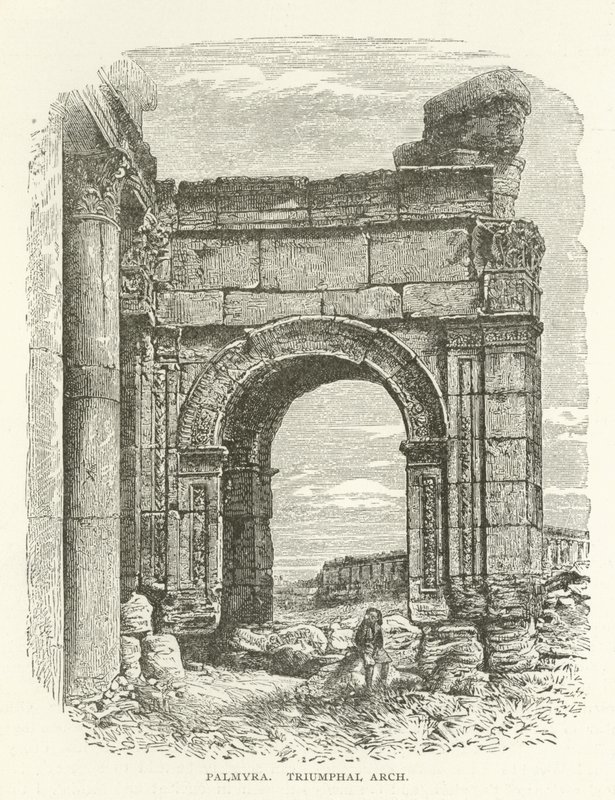 Palmira, Arco de Triunfo de American School