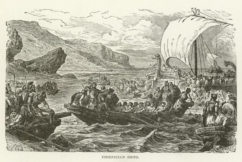 Barcos fenicios de American School