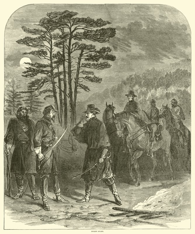 Guardia de piquete, enero-abril 1863 de American School