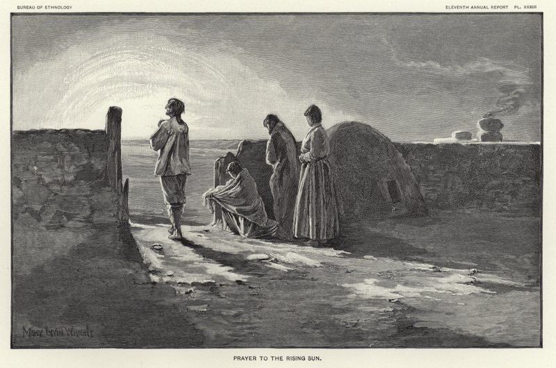 Oración al sol naciente de American School