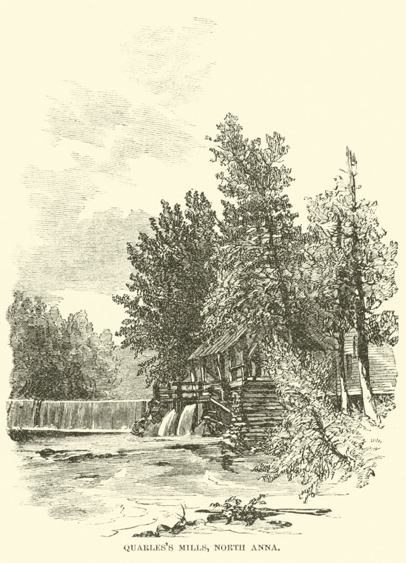 Quarless Mills, North Anna, mayo de 1864 de American School