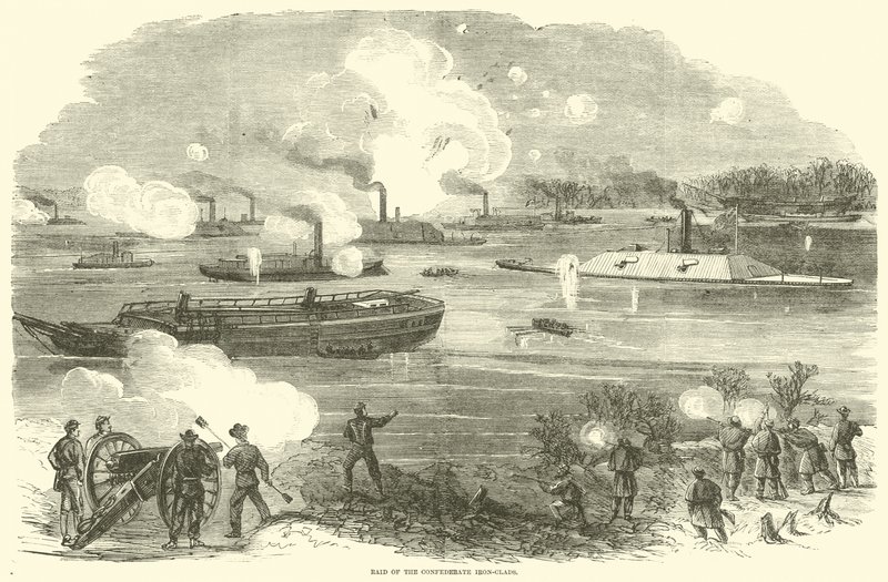 Incursión de los acorazados confederados, febrero 1865 de American School