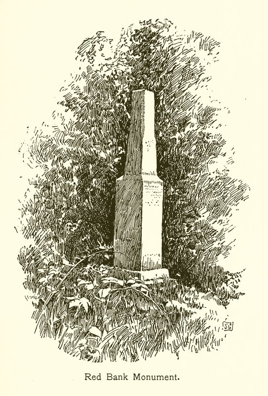 Monumento a Red Bank, Valley Forge de American School