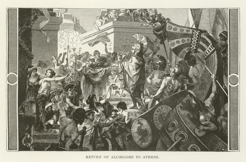 Retorno de Alcibíades a Atenas de American School
