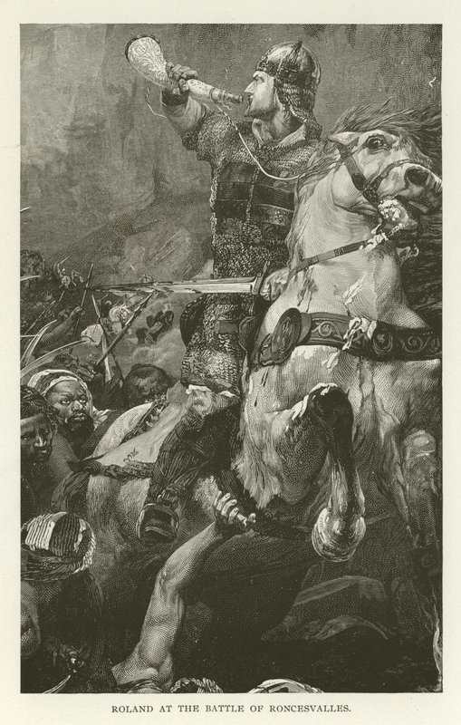 Rolando en la Batalla de Roncesvalles de American School