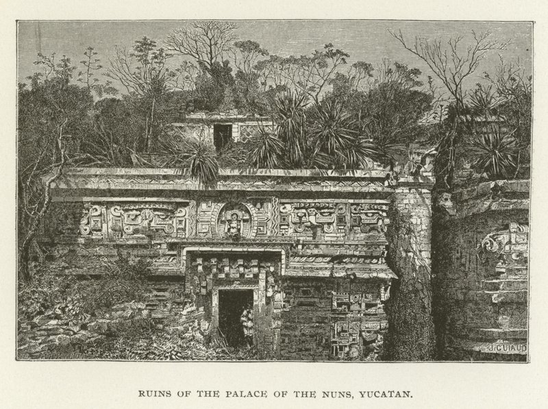 Ruinas del Palacio de las Monjas, Yucatán de American School