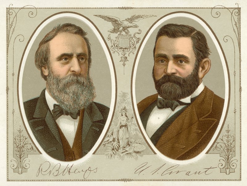 Rutherford B Hayes, Ulysses S Grant de American School