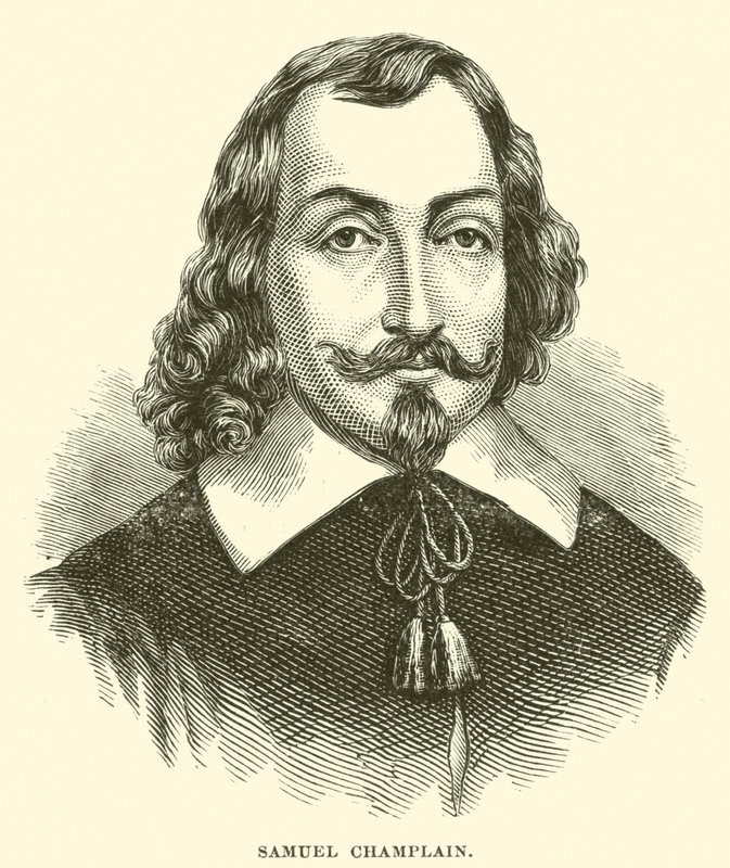 Samuel Champlain (grabado) de American School