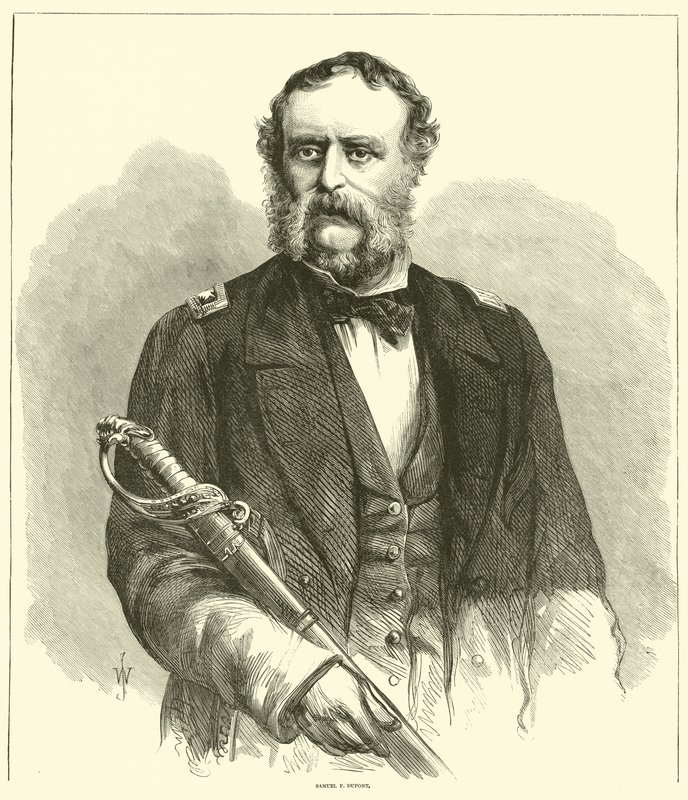 Samuel F Dupont, enero 1863 de American School