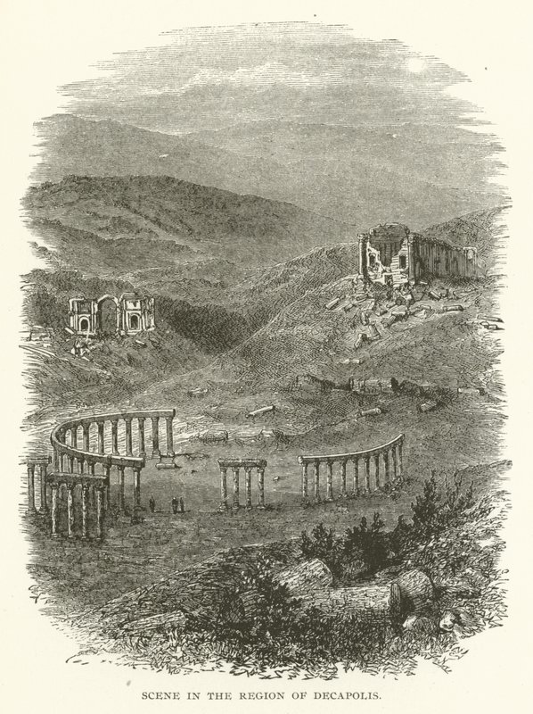 Escena en la Región de Decápolis de American School